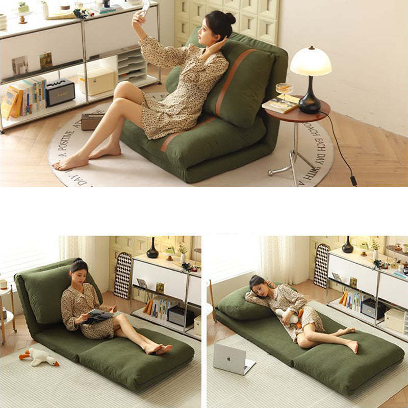 Nordic Stretchable Corduroy Iron Tatami Sofa