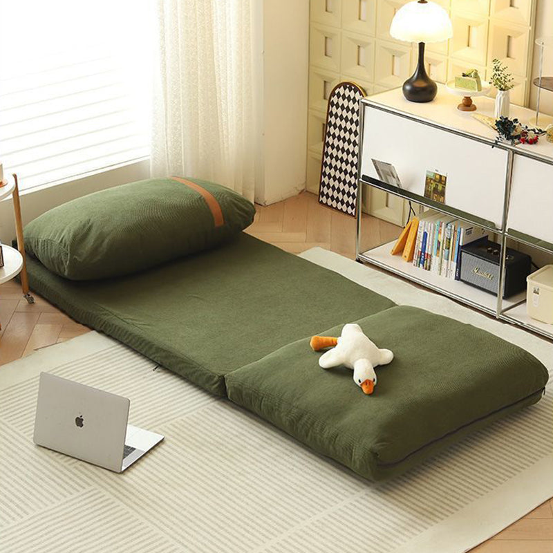 Nordic Stretchable Corduroy Iron Tatami Sofa