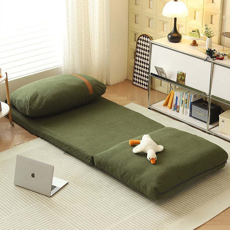 Nordic Stretchable Corduroy Iron Tatami Sofa