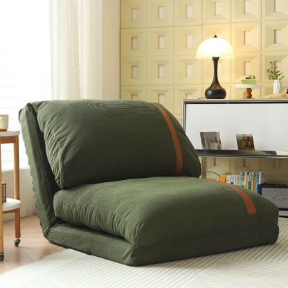 Nordic Stretchable Corduroy Iron Tatami Sofa