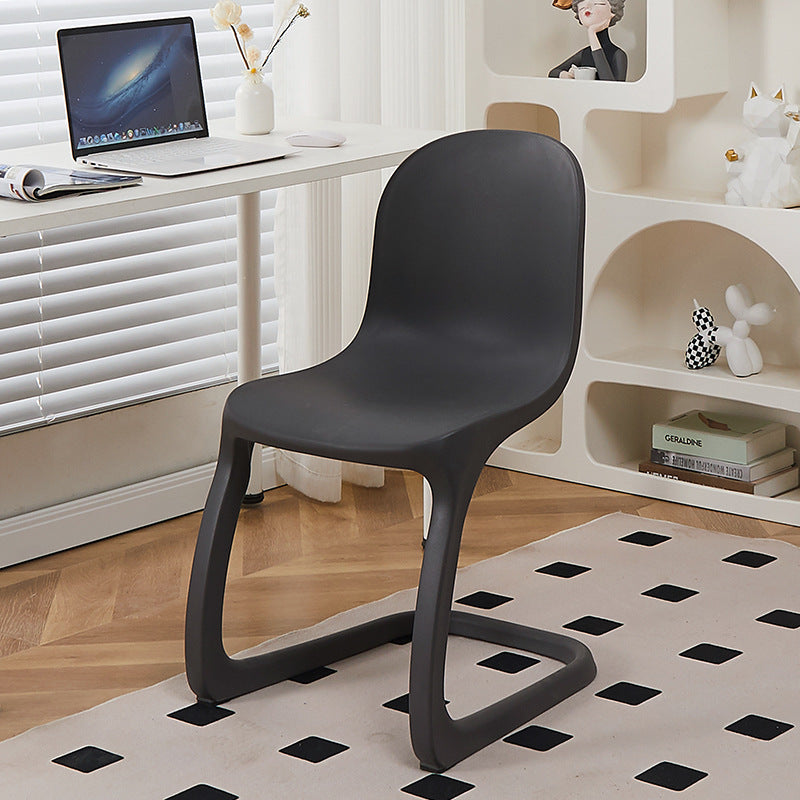 Nordic Arc Geometric Macaron Dining Chair