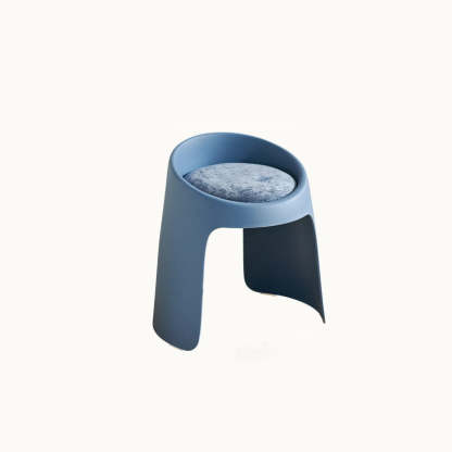 Nordic Fabric Backless Dining Chair