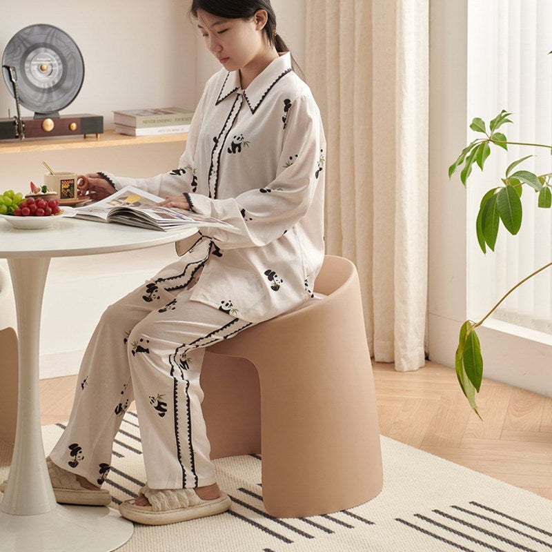 Nordic Fabric Backless Dining Chair
