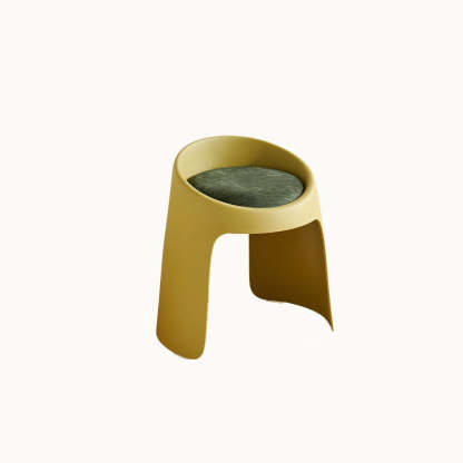 Nordic Fabric Backless Dining Chair