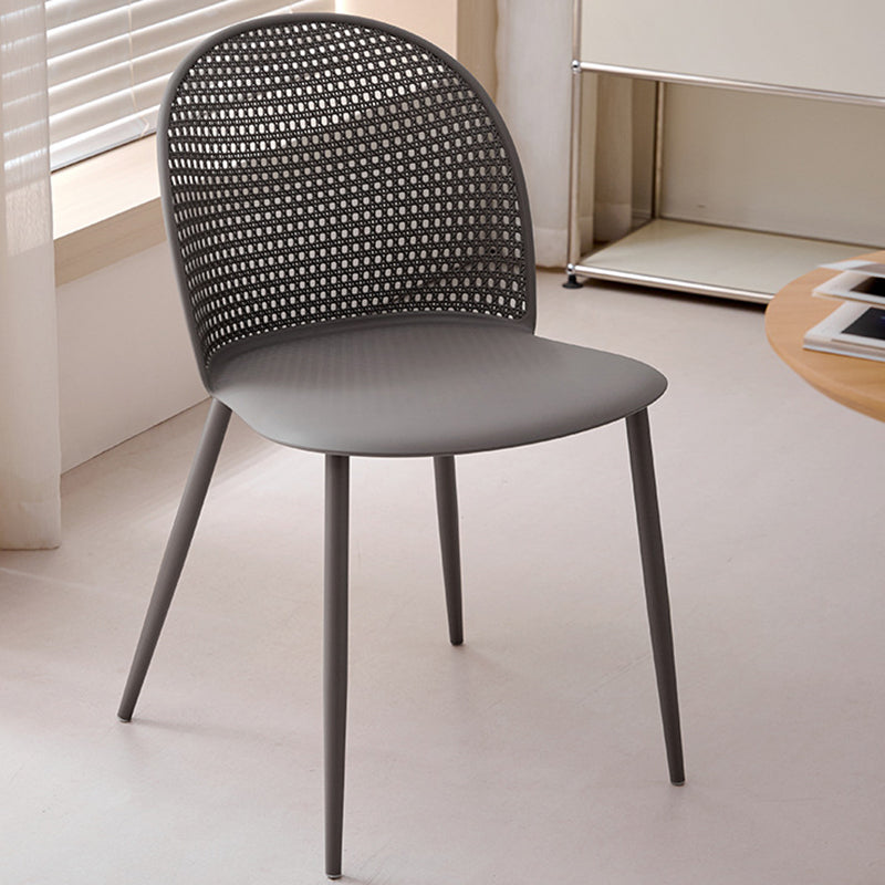 Minimalist Arc Iron Dining Chair