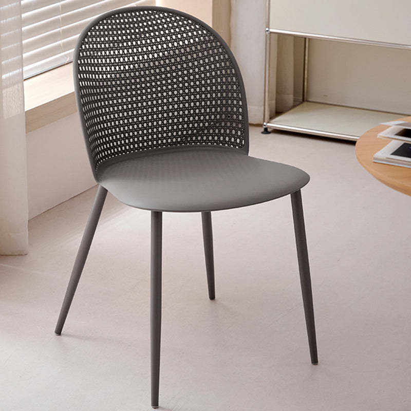 Minimalist Arc Iron Dining Chair