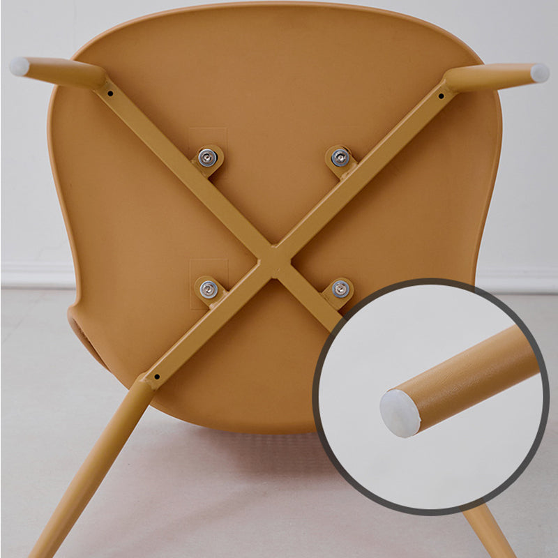Minimalist Arc Iron Dining Chair