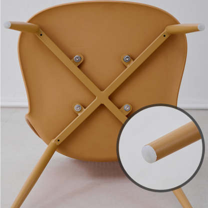 Minimalist Arc Iron Dining Chair