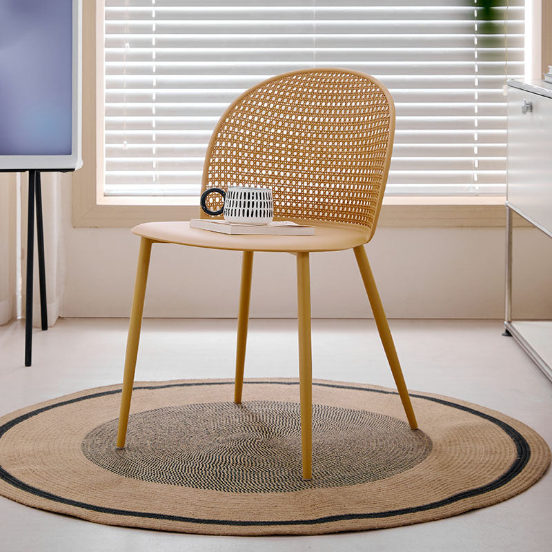 Minimalist Arc Iron Dining Chair