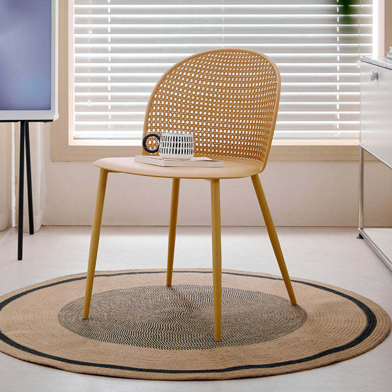 Minimalist Arc Iron Dining Chair