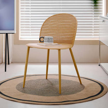 Minimalist Arc Iron Dining Chair