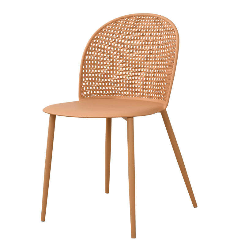Minimalist Arc Iron Dining Chair