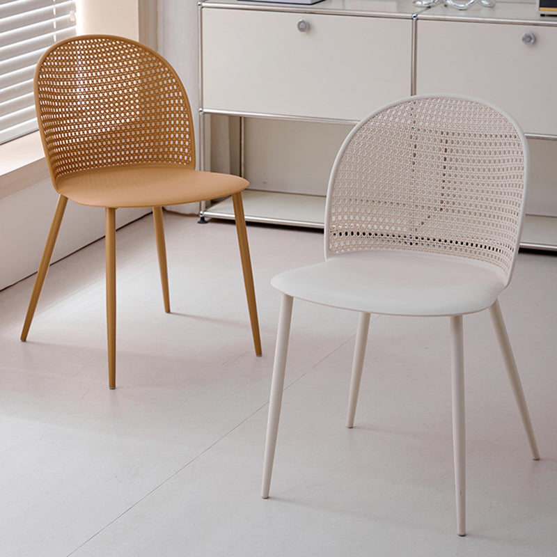Minimalist Arc Iron Dining Chair