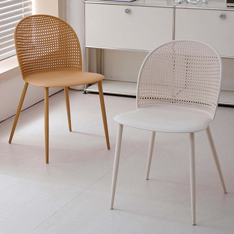 Minimalist Arc Iron Dining Chair