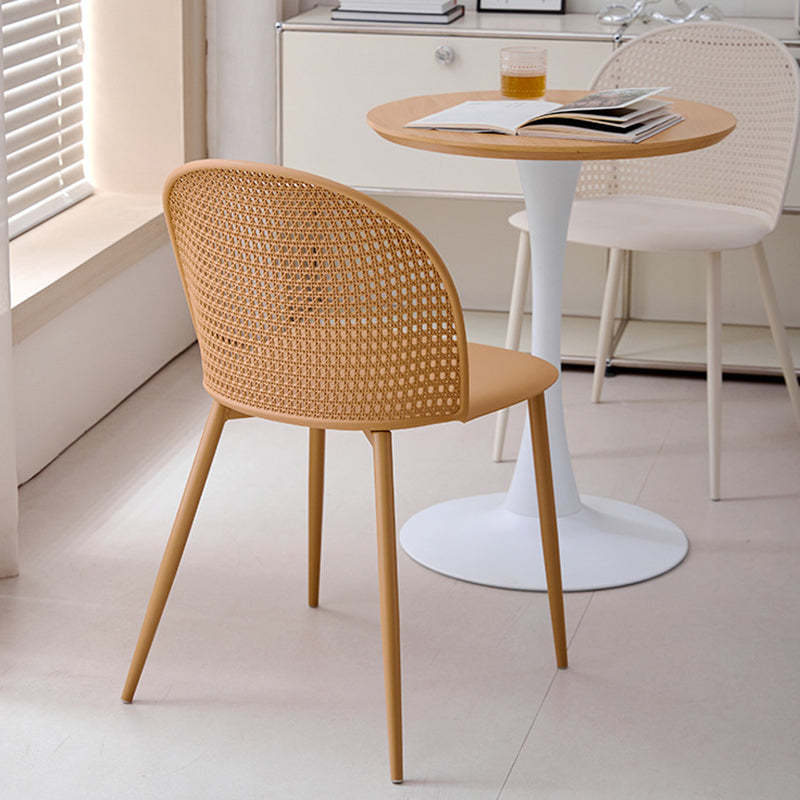 Minimalist Arc Iron Dining Chair