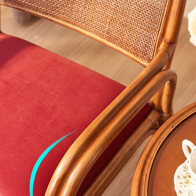 Japanese Flannelette Rattan Woven Sofa