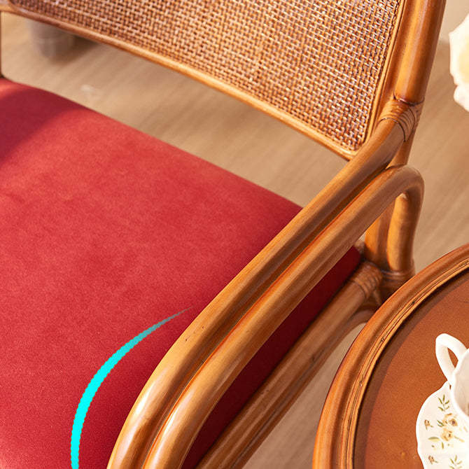 Japanese Flannelette Rattan Woven Sofa
