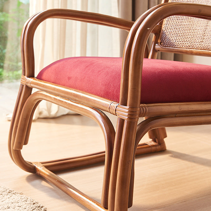 Japanese Flannelette Rattan Woven Sofa