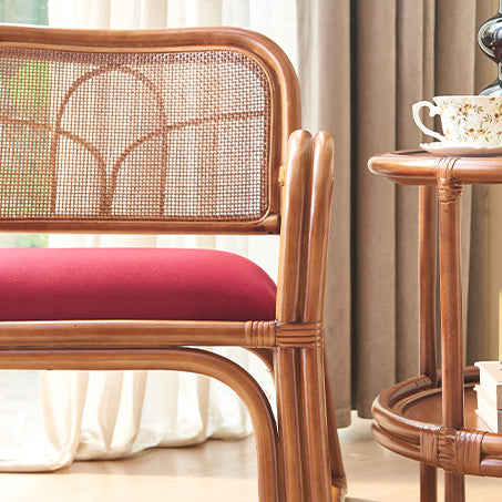 Japanese Flannelette Rattan Woven Sofa