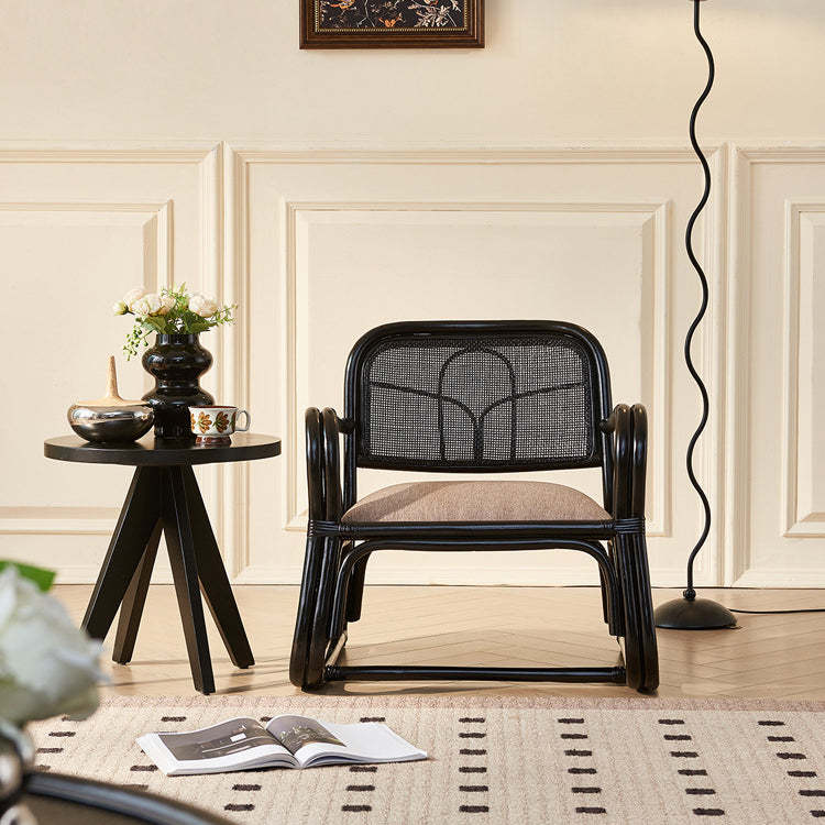 Japanese Flannelette Rattan Woven Sofa
