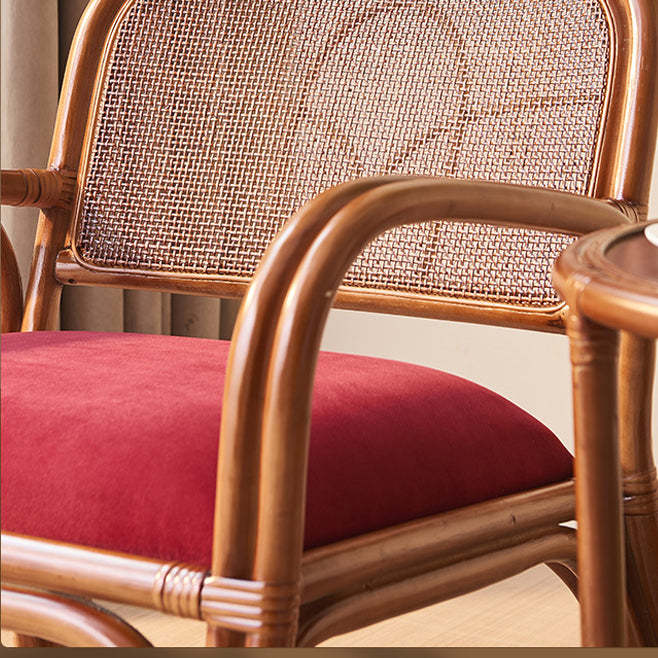 Japanese Flannelette Rattan Woven Sofa