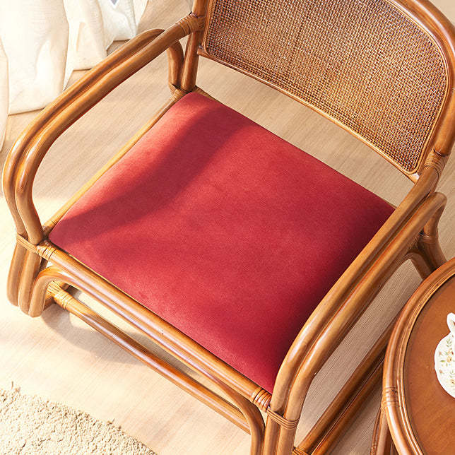 Japanese Flannelette Rattan Woven Sofa