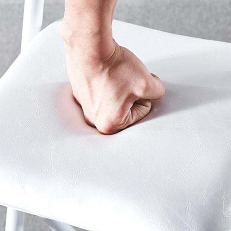 Minimalist Leather Iron Foldable Bar Stool