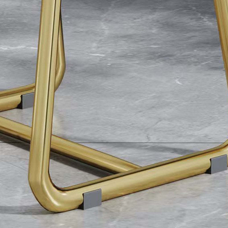 Steel Flannelette Heart Dining Chair