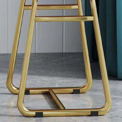 Steel Flannelette Heart Dining Chair