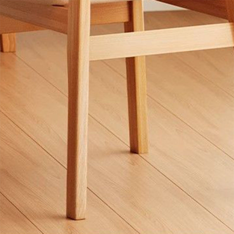 Minimalist Upholstered Solid Wood Dining Chair