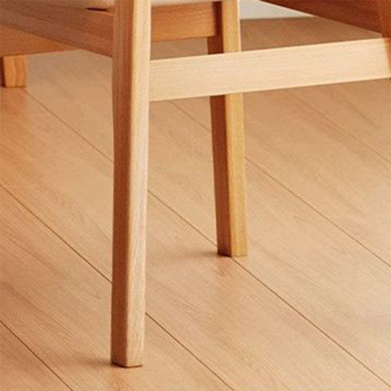 Minimalist Upholstered Solid Wood Dining Chair