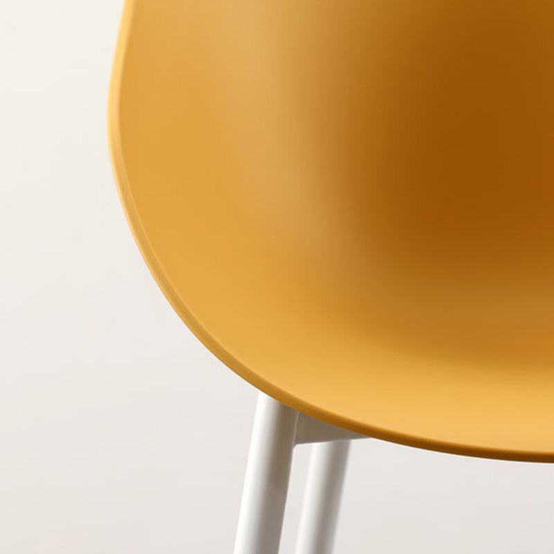 Nordic Curved Iron Armchair