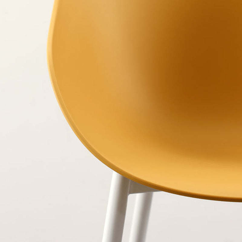Nordic Curved Iron Armchair