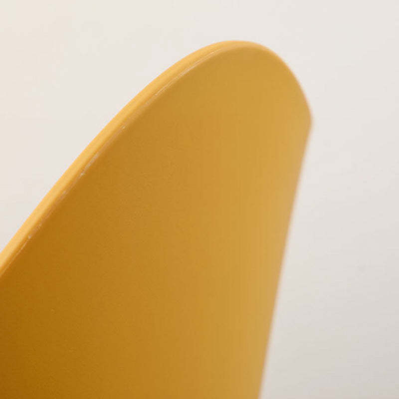 Nordic Curved Iron Armchair — Green