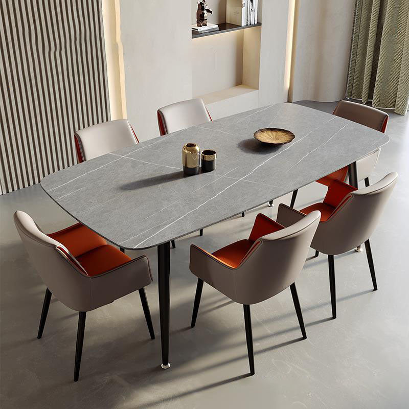 Contemporary Leather Carbon Steel Chair