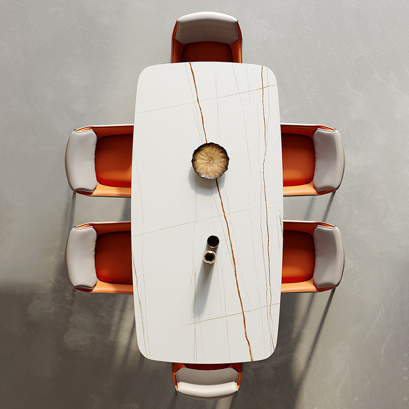 Contemporary Leather Carbon Steel Chair