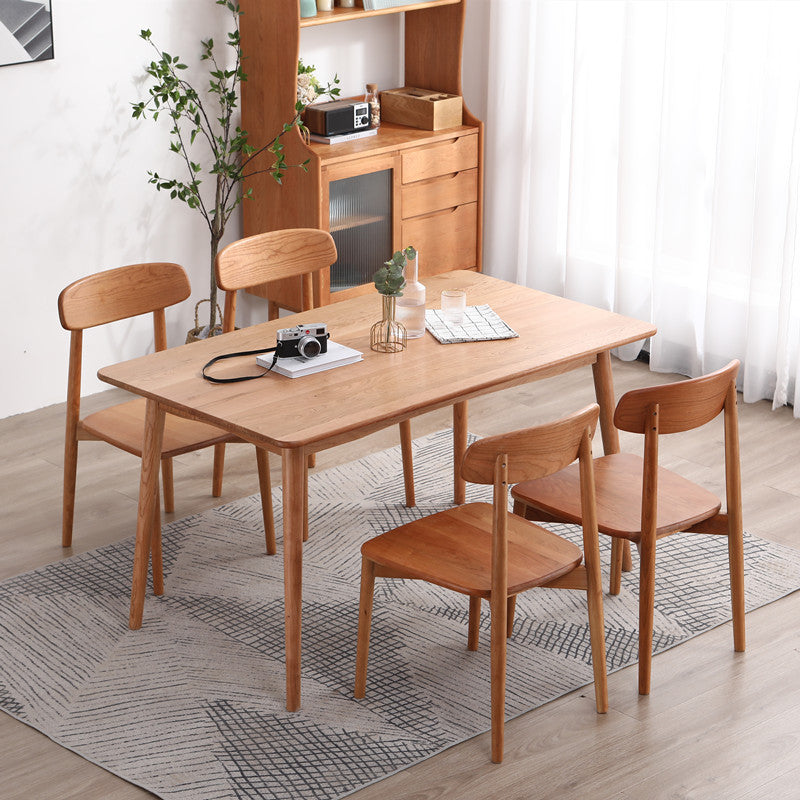 Scandinavian Wood Dining Chair