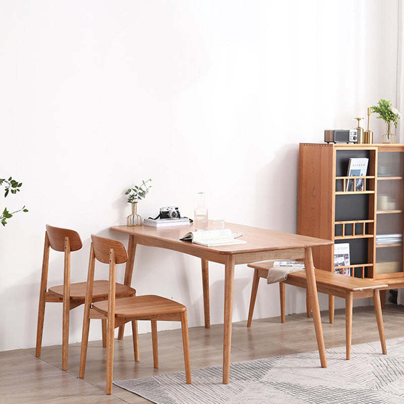 Scandinavian Wood Dining Chair
