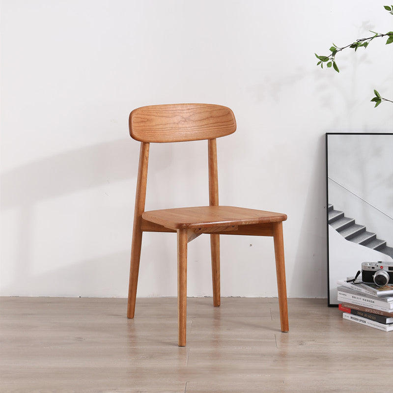 Scandinavian Wood Dining Chair