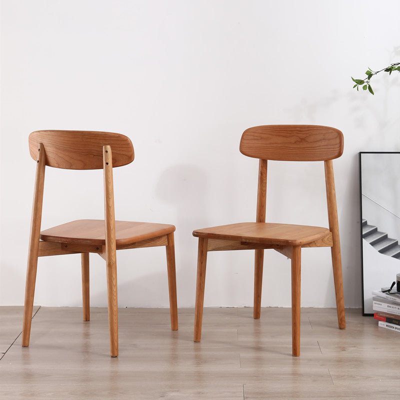 Scandinavian Wood Dining Chair - Wdc