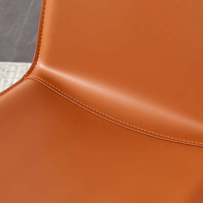 Contemporary Leather Steel Chair