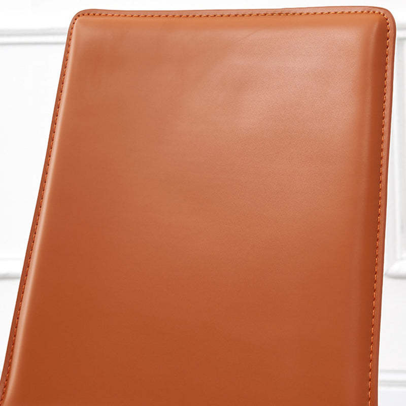 Contemporary Leather Steel Chair