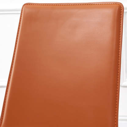 Contemporary Leather Steel Chair