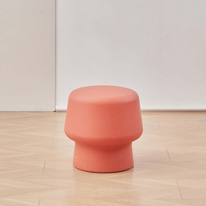 Lighom nordic round footstool red footstools