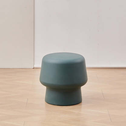 Nordic Round Plastic Footstool