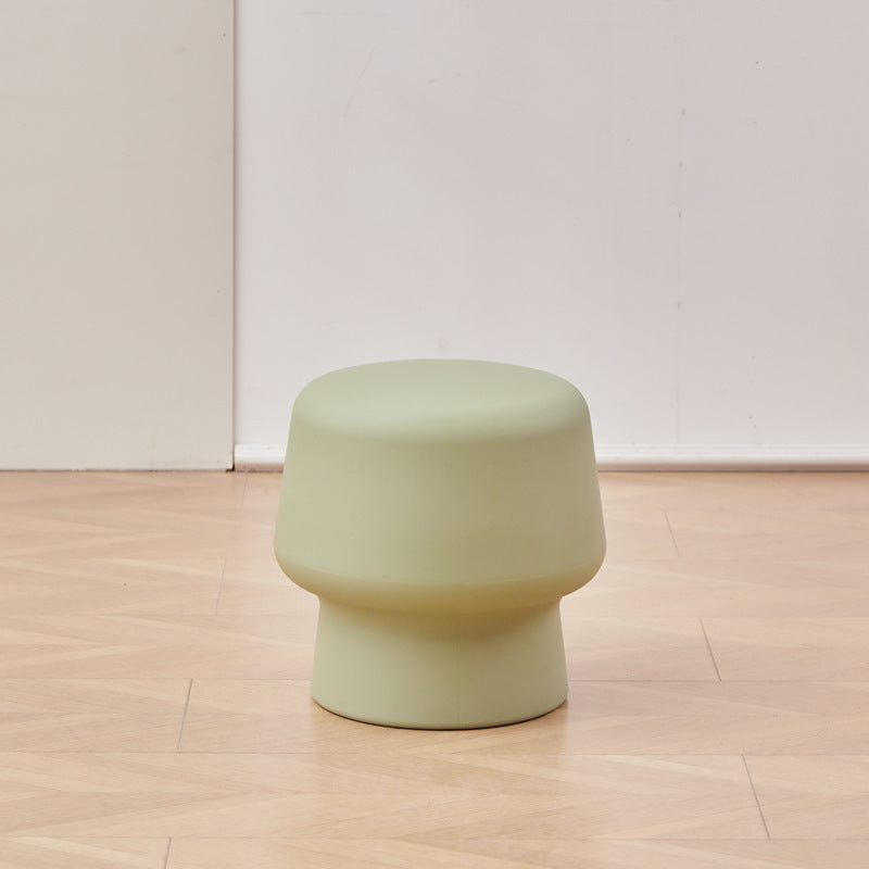 Nordic Round Plastic Footstool