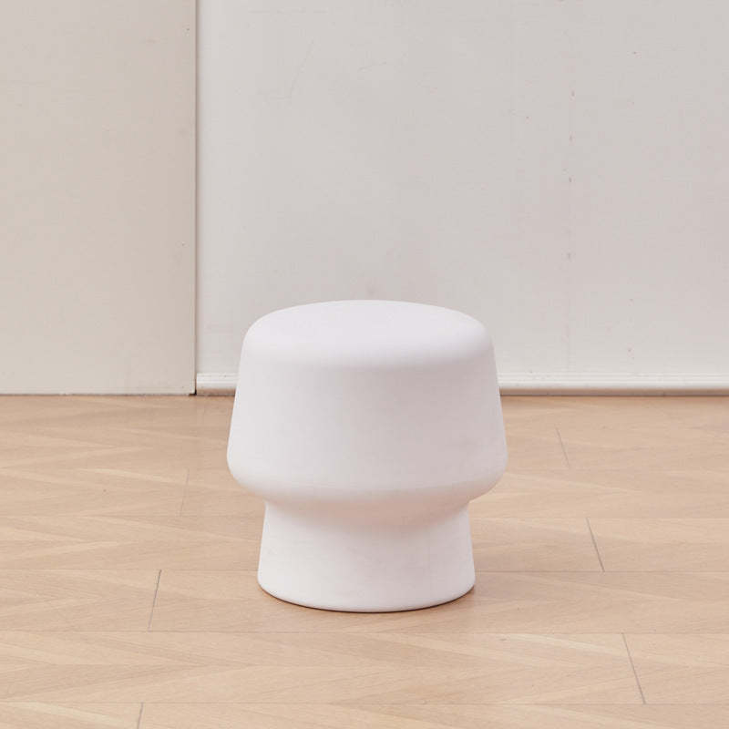 Nordic Round Plastic Footstool