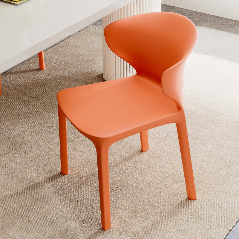 Nordic Plastic Armless Chair
