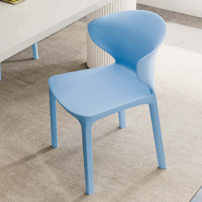 Nordic Plastic Armless Chair