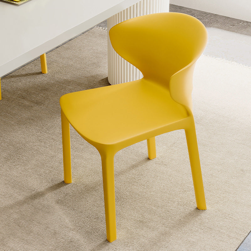 Nordic Plastic Armless Chair